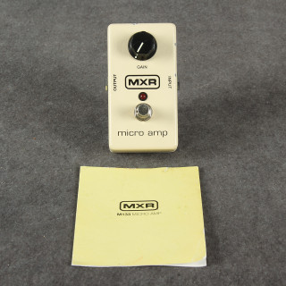 MXR Micro Amp - 2nd Hand (145244) MXR Micro Amp - 2nd Hand (145244)