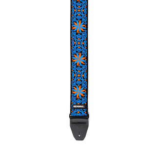 Jim Dunlop Jimi Hendrix Blacklight Filmore Blue Strap Jim Dunlop Jimi Hendrix Blacklight Filmore Blue Strap