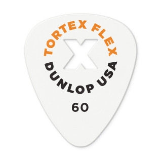 Jim Dunlop Tortex Flex X Pick .60mm - 12 Pack
