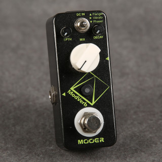 Mooer MRV4 Modverb Digital Reverb Pedal - 2nd Hand Mooer MRV4 Modverb Digital Reverb Pedal - 2nd Hand