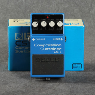 Boss CS-3 Compressor Sustainer - Boxed - 2nd Hand (145440)