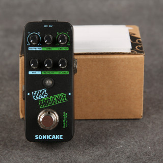 Sonicake Sonic Ambience Delay Reverb Pedal - Boxed - 2nd Hand