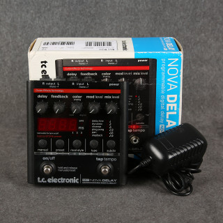 TC Electronic ND-1 Nova Delay Pedal - Box & PSU - 2nd Hand