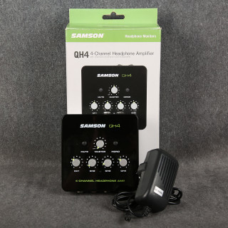 Samson QH4 Headphone Amp - Box & PSU - 2nd Hand