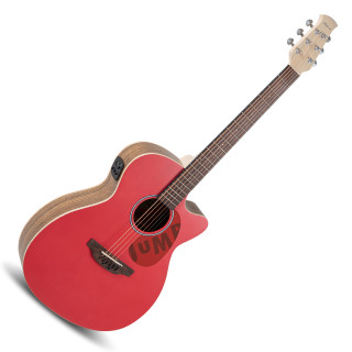 Ovation Applause Jump E-Acoustic - Lipstick