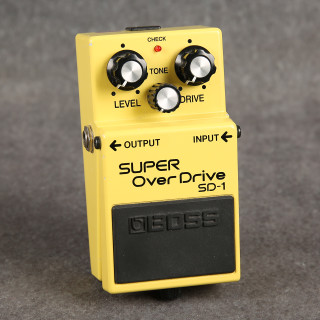 Boss SD-1 - 2nd Hand Boss SD-1 - 2nd Hand