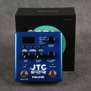 NUX JTC Drum & Loop Pro - Boxed - 2nd Hand (145586) NUX JTC Drum & Loop Pro - Boxed - 2nd Hand (145586)