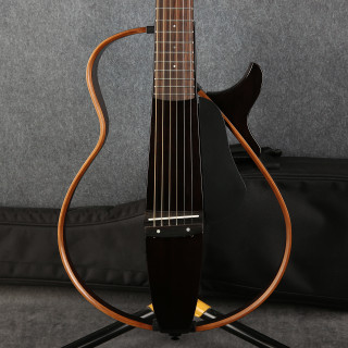 Yamaha SLG200S Silent Guitar - Translucent Black - Gig Bag - 2nd Hand