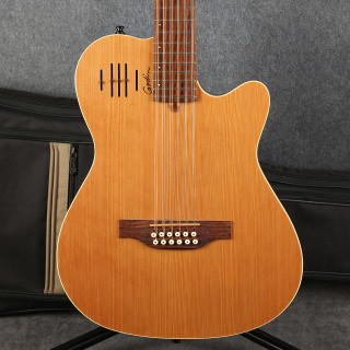 Godin A12 12 String Electro Acoustic - Natural - Gig Bag - 2nd Hand