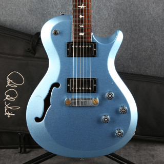 PRS S2 Singlecut Semi Hollow - Ice Blue Fire Mist - Gig Bag - 2nd Hand (145682)