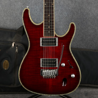 Ibanez SAS32FM-DRS - Dark Red Sunburst - Gig Bag - 2nd Hand