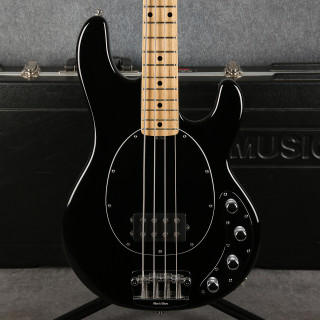 Musicman StingRay 3 EQ H - Black - Hard Case - 2nd Hand