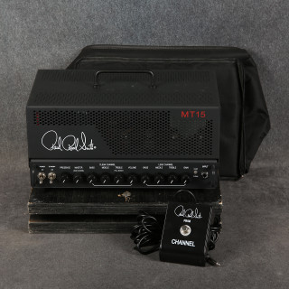 PRS MT15 Mark Tremonti Signature Amp Head - Footswitch - Boxed - 2nd Hand