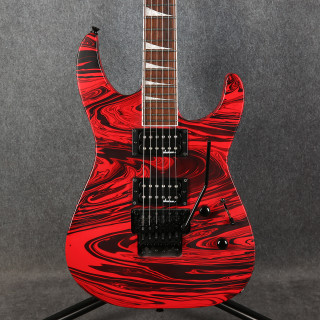 Jackson X Series Soloist SLX DX Swirl - Satin Red Swirl - 2nd Hand