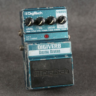 DigiTech X Series DigiVerb Digital Reverb Pedal - 2nd Hand DigiTech X Series DigiVerb Digital Reverb Pedal - 2nd Hand