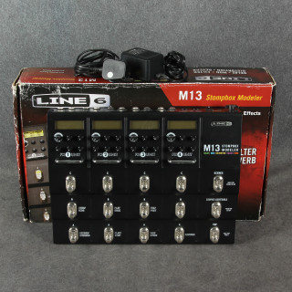 Line 6 M13 Stompbox Modeler - Box & PSU - 2nd Hand (146394)