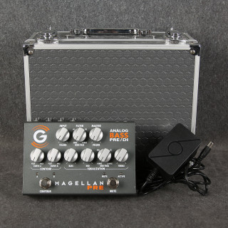 Genzler Magellan Analog Bass Preamp DI Pedal - Power Supply - Case - 2nd Hand