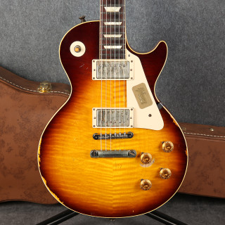 Gibson Custom Shop Joe Perry '59 Les Paul Standard Murphy Aged - Case - 2nd Hand