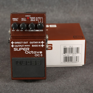 Boss OC-3 Super Octave - Boxed - 2nd Hand (146608)