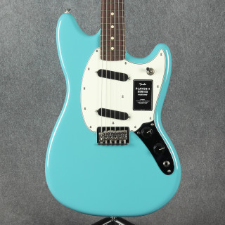 Fender Player II Mustang - Aquatone Blue - Boxed - 2nd Hand