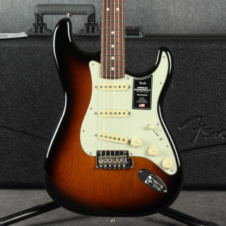 Fender American Pro II Strat Anniversary - 2-Colour Sunburst - Case - 2nd Hand
