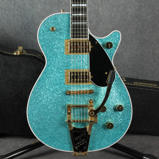 Gretsch G6229TG LTD Players Edition - Ocean Turquoise Sparkle - Case - 2nd Hand