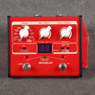 Vox StompLab 1B Bass Multi-Effects Unit - Boxed - 2nd Hand