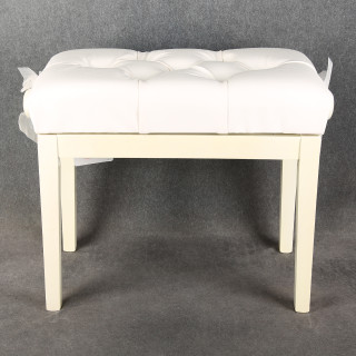 Roland RPS3WH Adjustable Height Piano Stool - White - Boxed - 2nd Hand Roland RPS3WH Adjustable Height Piano Stool - White - Boxed - 2nd Hand