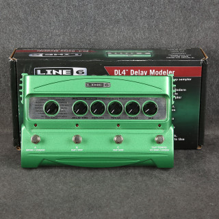 Line 6 DL4 Delay Modeller - Boxed - 2nd Hand