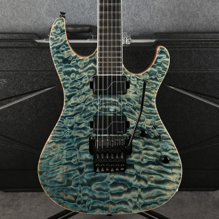 Vola Ares FR QM - Fishman Fluence - Faded Sky Blue Gloss - Hard Case - 2nd Hand