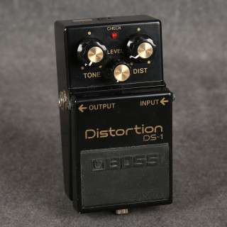 Boss DS-1 Distortion 40th Anniversary Black - 2nd Hand Boss DS-1 Distortion 40th Anniversary Black - 2nd Hand