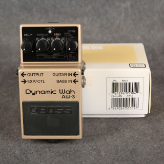 Boss AW-3 Dynamic Wah - Boxed - 2nd Hand