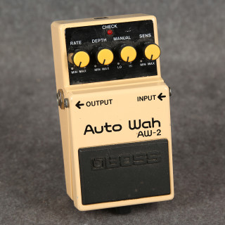 BOSS Auto Wah AW-2 Boss AW-2 Auto-Wah Guitar Effect Pedal USED - The Music Den