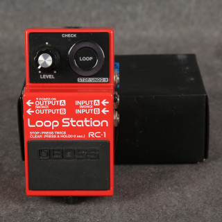 Boss RC1 Looper - Boxed - 2nd Hand (147406)