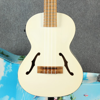 Kala KA-JTE Tenor Ukulele White - Hard Case - 2nd Hand Kala KA-JTE Tenor Ukulele White - Hard Case - 2nd Hand