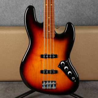 Fender Jaco Pastorius Fretless Jazz Bass - 3 Tone Sunburst - 2nd Hand