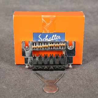 Schaller 456 Bridge and Tailpiece - Chrome - 2nd Hand