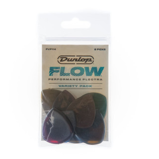 Jim Dunlop PVP114 Flow Guitar Pick Variety Pack, 8 Pack Jim Dunlop PVP114 Flow Guitar Pick Variety Pack, 8 Pack