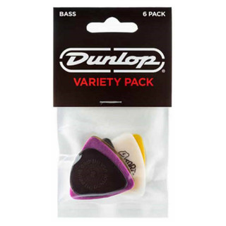 Jim Dunlop PVP117 Bass Guitar Pick Variety, 6 Pack Jim Dunlop PVP117 Bass Guitar Pick Variety, 6 Pack