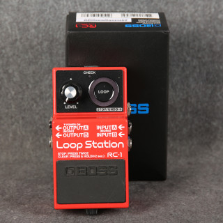 Boss RC-1 Loop Station Pedal - 2nd Hand (148093) Boss RC-1 Loop Station Pedal - 2nd Hand (148093)