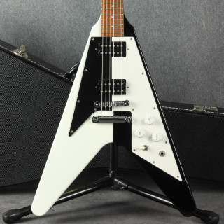Gibson Rudolf Schenker Flying V - 1993 - Black and White - 2nd Hand