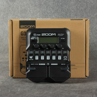 Zoom G1 Four Multi Effects Processor - 2nd Hand Zoom G1 Four Multi Effects Processor - 2nd Hand