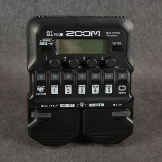 Zoom G1 Four Multi Effects Processor Pedal - 2nd Hand Zoom G1 Four Multi Effects Processor Pedal - 2nd Hand
