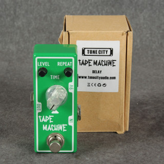 Tone City Tape Machine Delay Pedal - 2nd Hand Tone City Tape Machine Delay Pedal - 2nd Hand