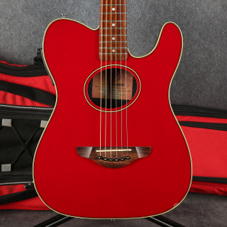 Fender Telecoustic - Candy Apple Red - 2nd Hand