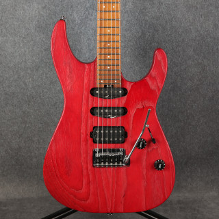 Charvel Pro Mod DK24 HSS 2PT CM Ash - Red Ash - 2nd Hand