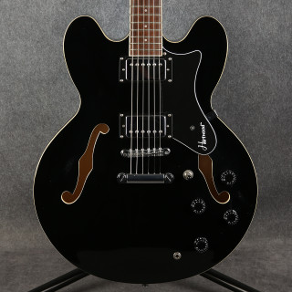 Hartwood Revival Semi Acoustic Guitar - Jet Black - 2nd Hand
