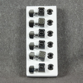 Fender Chrome 6-In-Line Machine Heads - 2nd Hand