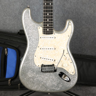 Ed Roman Pearlcaster - USA - Silver Sparkle - 2nd Hand