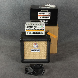 Orange Micro Terror and PPC108 Amp and Cab - Black - 2nd Hand
